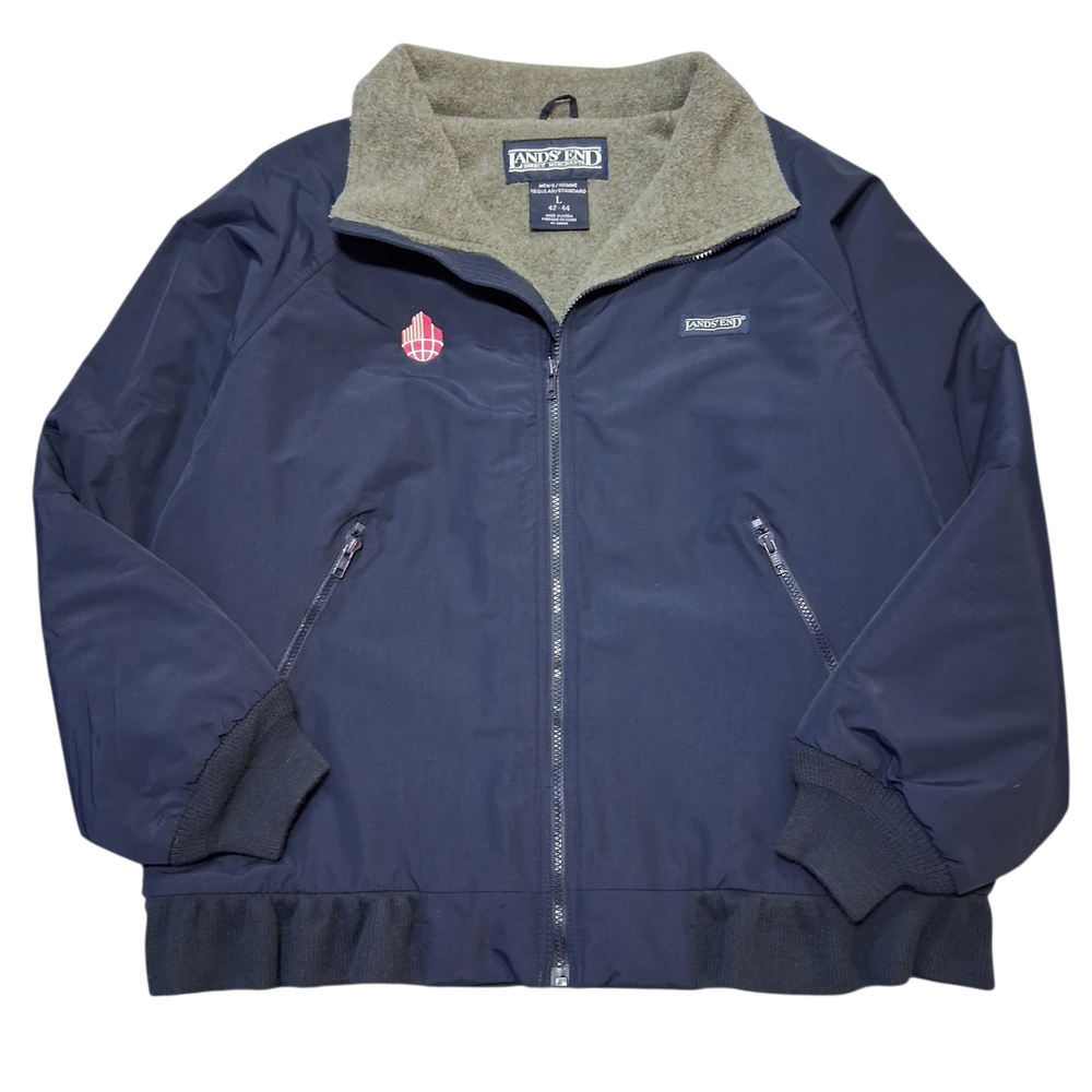 Lands' End Polartec Squall Full Zip Mens Jacket Size Large (42-44)
